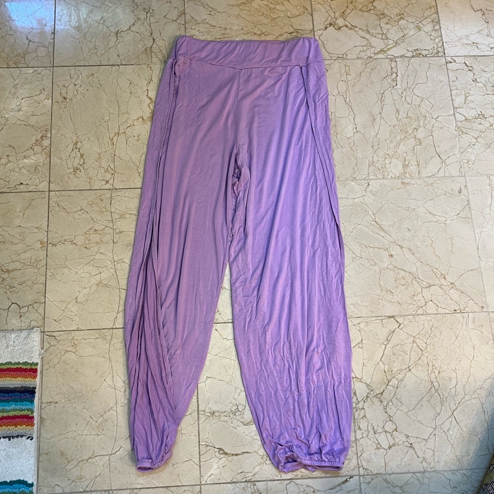 Purple Yoga Pants